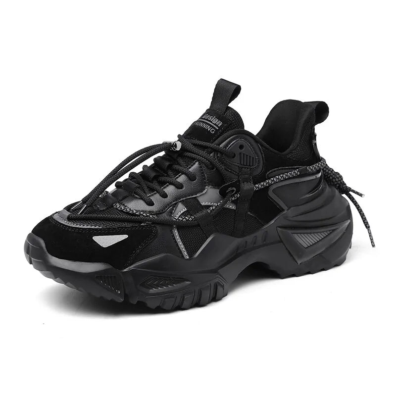 FlexiComfort Lace-Up Chunky Sneakers