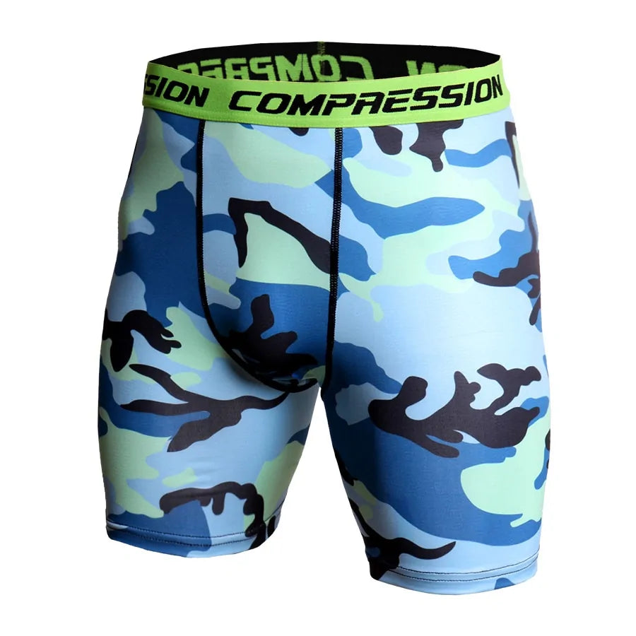 Camo Compression Shorts