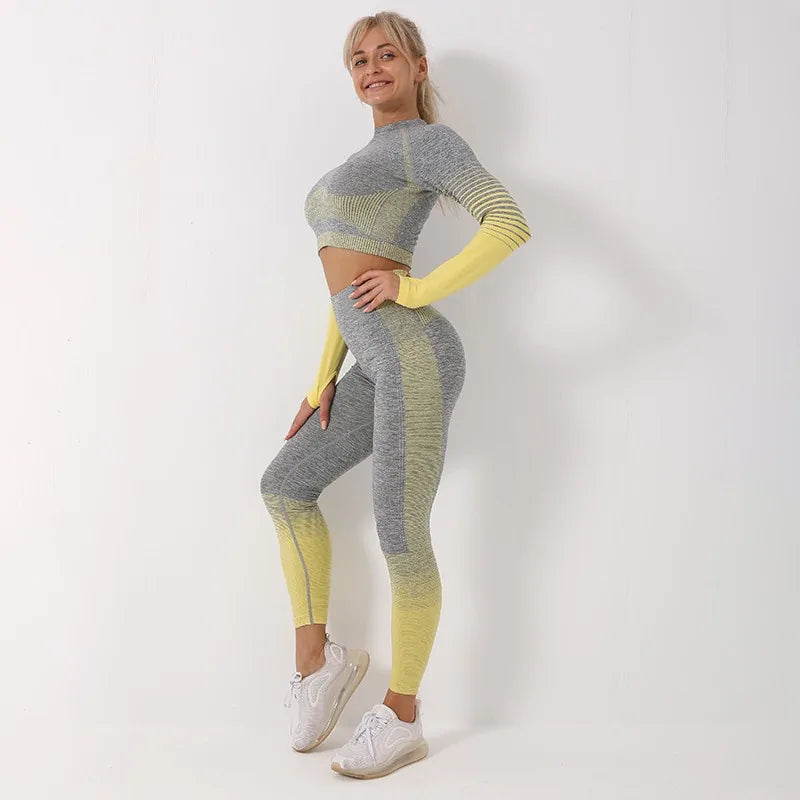 FlexiFlow Ombre Long Sleeve Set