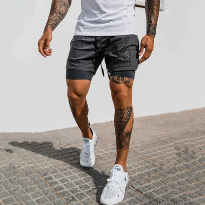 Athlete Double-deck Jogging Shorts