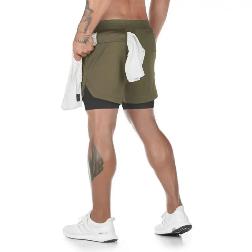 SummerFlex 2-in-1 Quick Dry Running Shorts