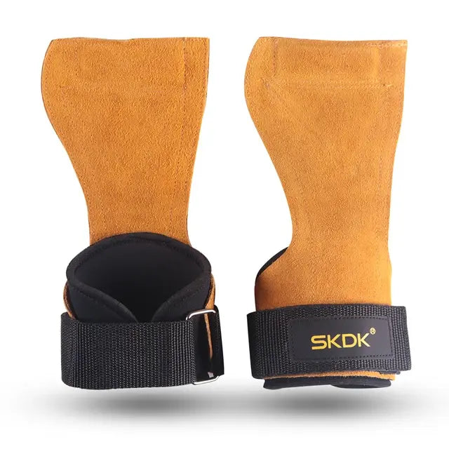 SKDK Gym Grips with Wrist Wraps