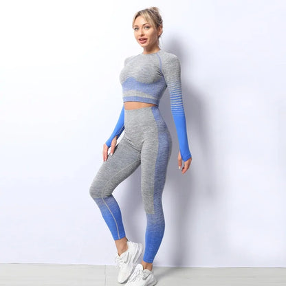 FlexiFlow Ombre Long Sleeve Set