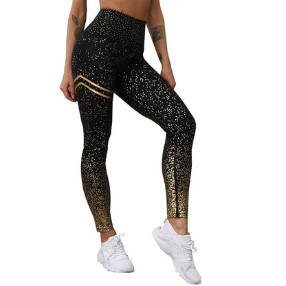 EVOLVE Gold Print Leggings