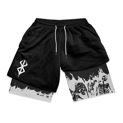 Anime Mesh Shorts