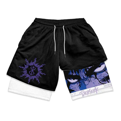 Anime Mesh Shorts